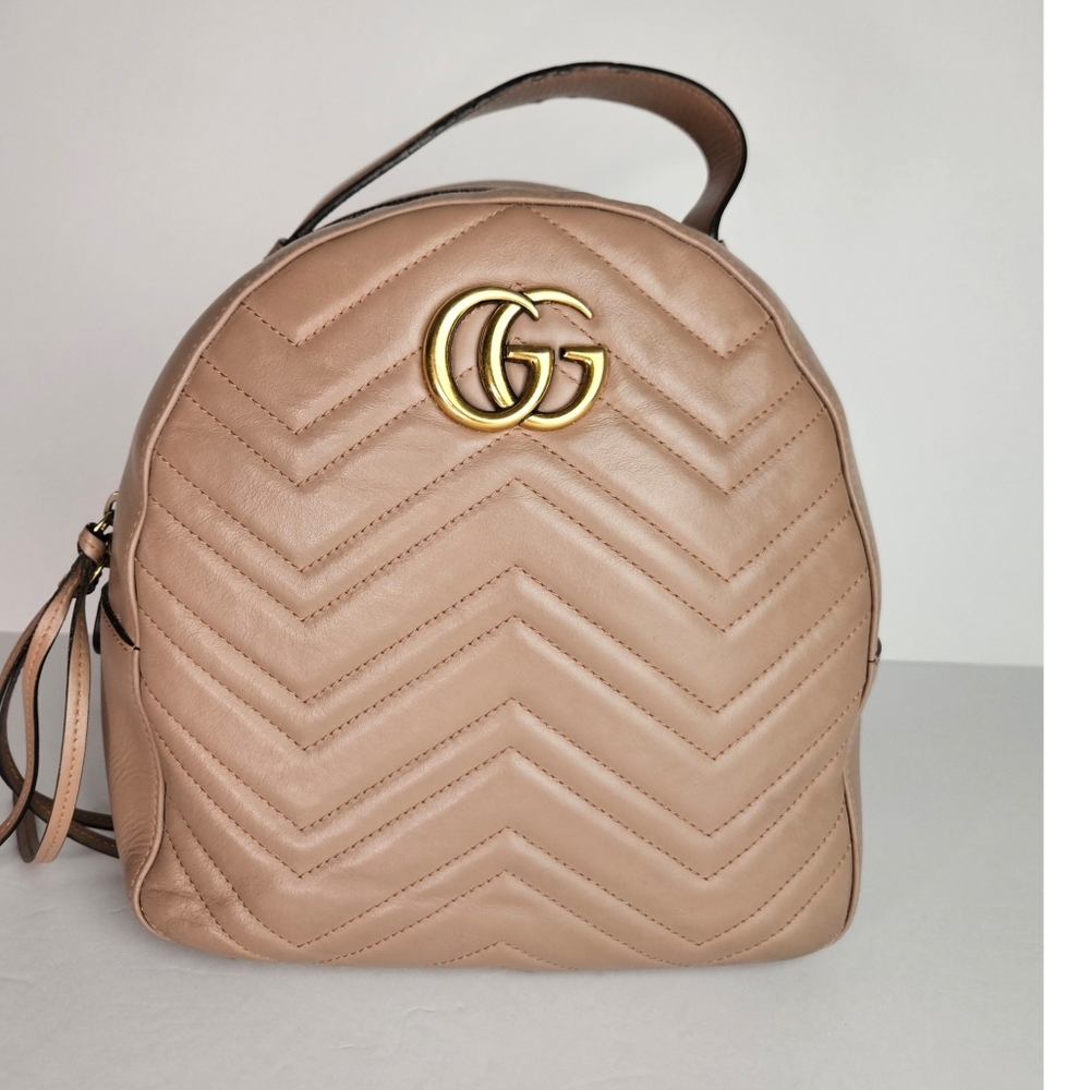 Authentic Gucci Marmont Backpack #3720M